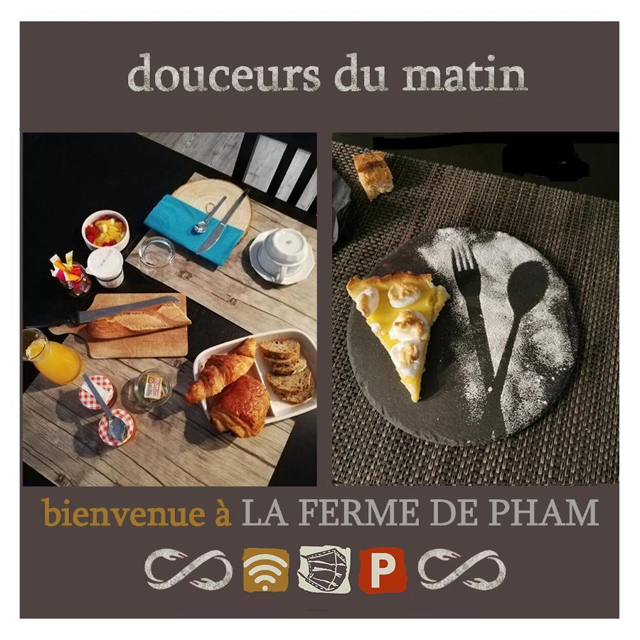 La Ferme De Pham Bed & Breakfast Belberaud Exterior foto